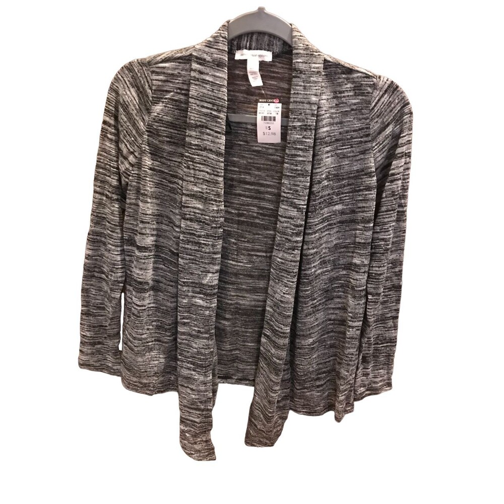 Women's Small Cardigan Ambiance apparel Gray